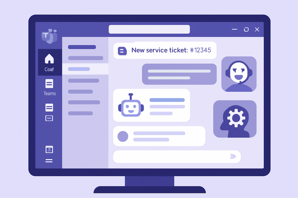 Working Where You Are: Service Management Inside Microsoft Teams