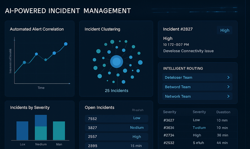 Streamlining Incident Management with AI-Powered ITSM Tools